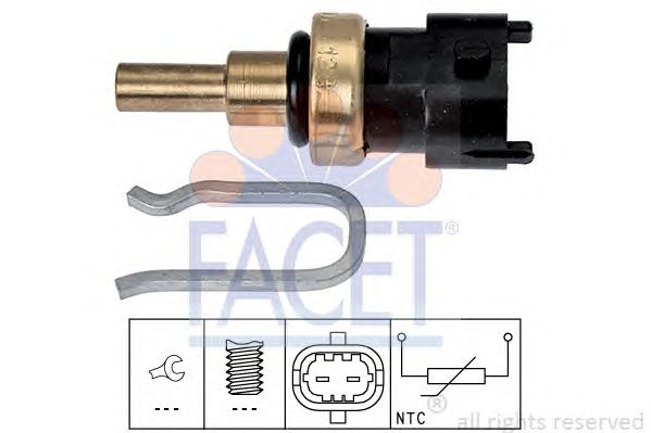 Senzor temperatura lichid de racire OPEL COMBO caroserie inchisa/combi - Cod intern: W20240285 - LIVRARE DIN STOC in 24 ore!!!