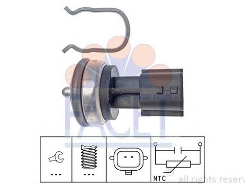 Senzor temperatura lichid de racire RENAULT GRAND SCENIC II (JM0/1_) - Cod intern: W20240275 - LIVRARE DIN STOC in 24 ore!!!