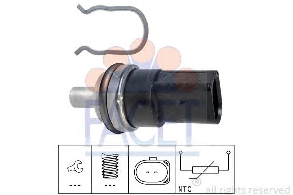 Senzor temperatura lichid de racire SEAT LEON (1P1) - Cod intern: W20240291 - LIVRARE DIN STOC in 24 ore!!!