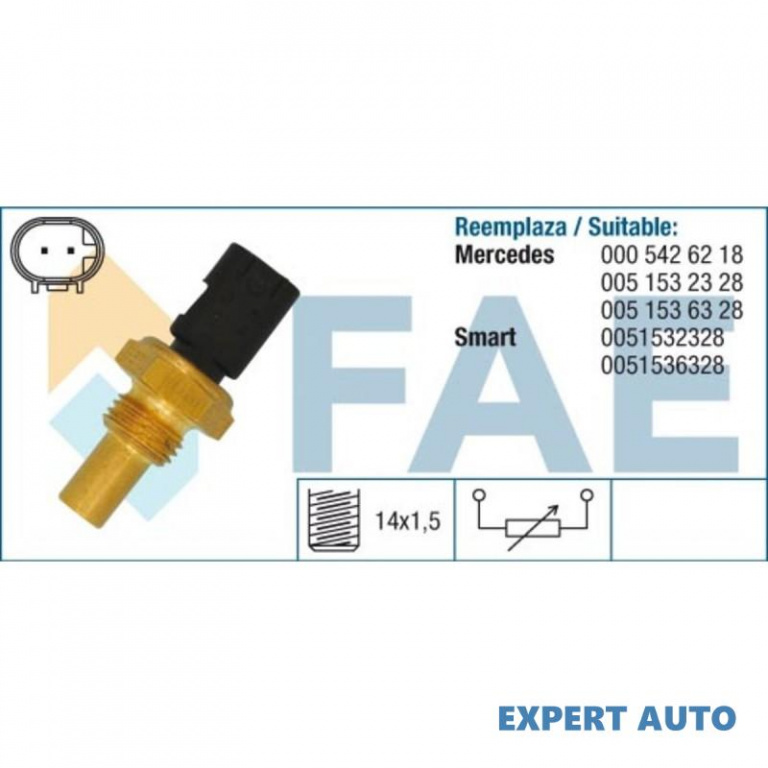 Senzor,temperatura lichid de racire Smart FORTWO Cabrio (451) 2007-2016 #8 0005426218