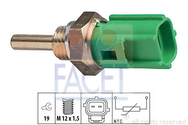 Senzor,temperatura lichid de racire SUZUKI X-90 (EL) (1995 - 1997) FACET 7.3177