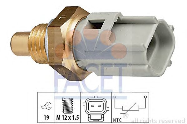 Senzor temperatura lichid de racire TOYOTA LAND CRUISER (VDJ20_, UZJ20_) - Cod intern: W20240248 - LIVRARE DIN STOC in 24 ore!!!
