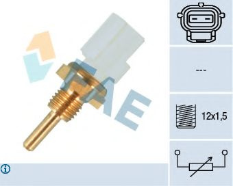 Senzor,temperatura lichid de racire TOYOTA COROLLA Verso (ZER_, ZZE12_, R1_) (2004 - 2009) FAE 33255