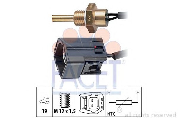 Senzor temperatura lichid de racire VOLVO C70 I Cabriolet - Cod intern: W20240262 - LIVRARE DIN STOC in 24 ore!!!