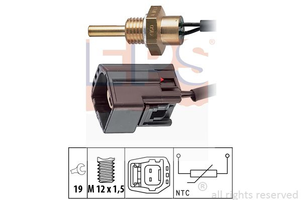 Senzor temperatura lichid de racire # Volvo S80 1999 2000 2001 2002 2003 2004 2005 2006 # 1 830 304 # EPS