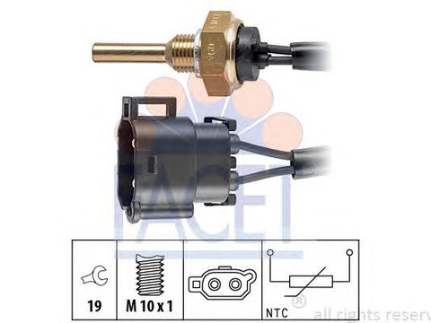 Senzor temperatura lichid de racire VOLVO V60 - Cod intern: W20240194 - LIVRARE DIN STOC in 24 ore!!!