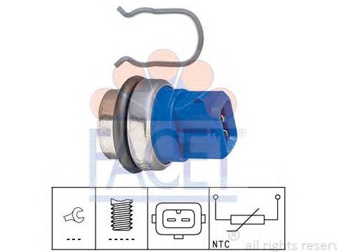 Senzor temperatura lichid de racire VW AUDI 80/100/Golf ii/ - Cod intern: W20240193 - LIVRARE DIN STOC in 24 ore!!!