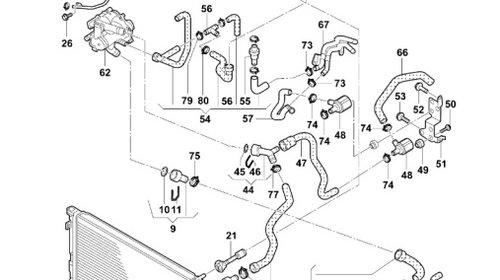 Senzor temperatura lichid racire 06A9195