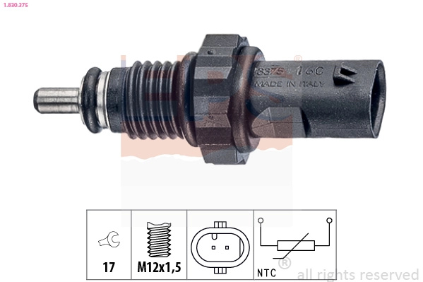 Senzor temperatura lichid racire EPS BMW X6 (F16, F86) 2014-2019 - 1.830.375