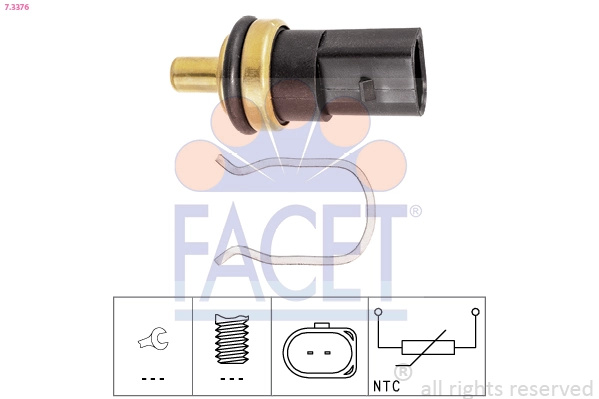 Senzor temperatura lichid racire FACET AUDI A3 (8L1) 2000-2003 - 7.3376