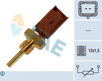 Senzor temperatura lichid racire FAE ALFA ROMEO MITO (955_) 2008-2018 - 33704