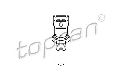 Senzor temperatura ulei 206 232 TOPRAN pentru Opel