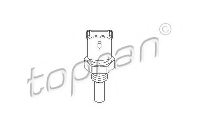 Senzor temperatura ulei 206 729 TOPRAN pentru Opel