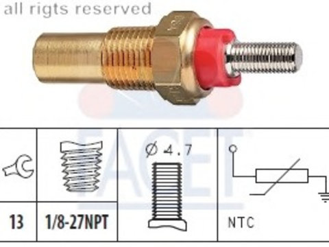 Senzor temperatura ulei 7 3106 FACET