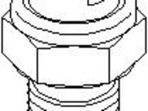 Senzor,temperatura ulei Citroen ZX (N2), PEUGEOT 205 Mk II (20A/C), PEUGEOT 405 Mk II (4B) - TOPRAN 722 059