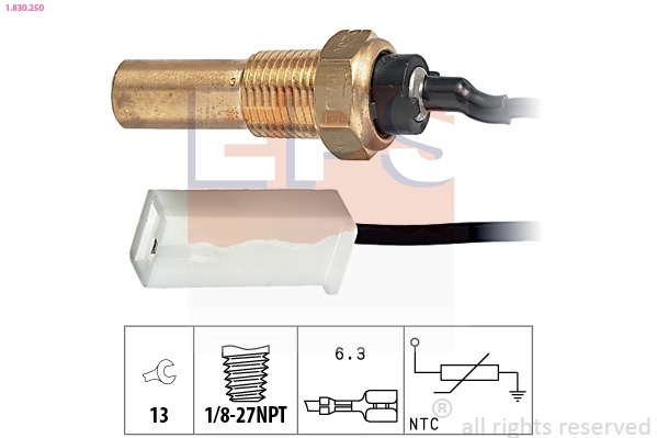 Senzor temperatura ulei EPS ROVER 600 I (RH) 1994-1999 - 1.830.250