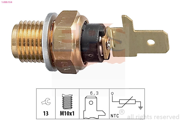 Senzor temperatura ulei EPS VW PASSAT B3/B4 (3A2, 35I) 1988-1996 - 1.830.154
