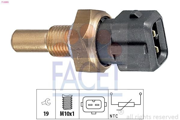 Senzor,temperatura ulei FACET 7.3255