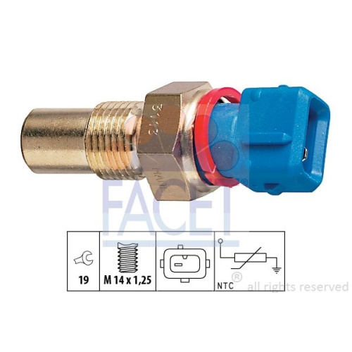 Senzor temperatura ulei Facet 73113