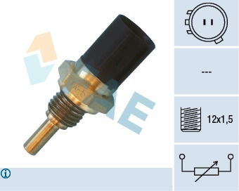 Senzor,temperatura ulei FAE 33450 pentru HONDA CR-V I (RD) 1995 1996 1997 1998 1999 2000 2001 2002
