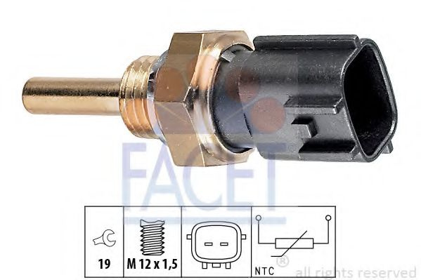 Senzor,temperatura ulei RENAULT MASTER II platou / sasiu (ED/HD/UD) (1998 - 2016) FACET 7.3225