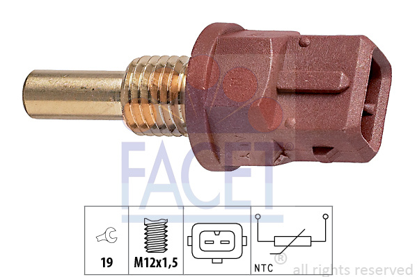 Senzor temperatura ulei # Rover 800 1996 1997 1998 1999 # 7 3248 # FACET