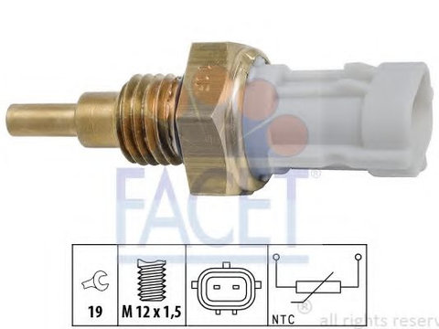 Senzor,temperatura ulei SUBARU FORESTER (SH) (2008 - 2020) FACET 7.3351