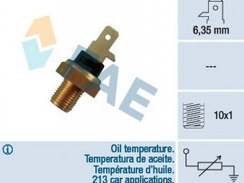 Senzor temperatura ulei VW BORA 1J2 FAE 31610