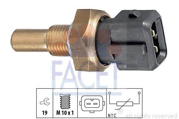 Senzor,temperatura ulei VW PASSAT (3B3) (2000 - 2005) FACET 7.3255
