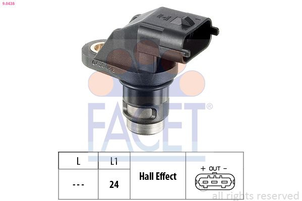 Senzor, turație motor FACET 9.0438