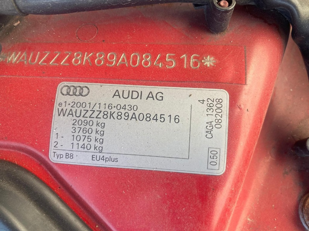 Senzor turatie Audi A4 B8 2009 avant 2.0