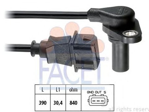 Senzor turatie cutie automata AUDI A3 8L1 FACET FA 9.0204