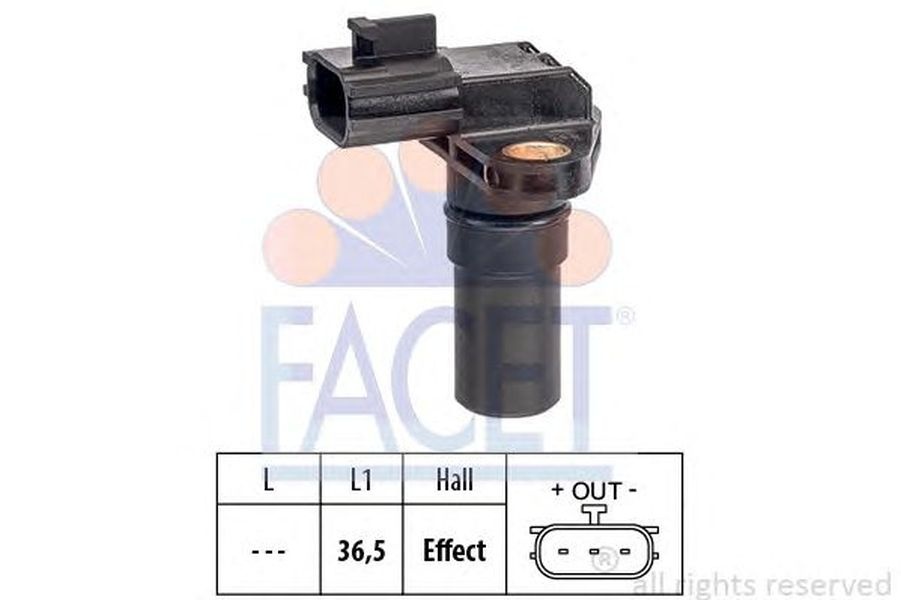 Senzor turatie cutie automata Citroen C-CROSSER EP FACET FA 9.0649
