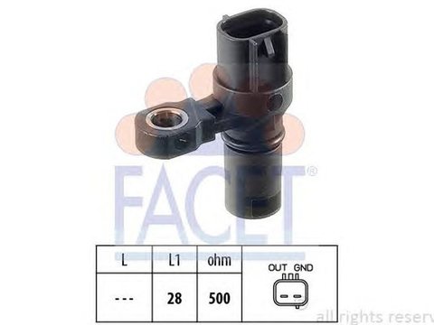 Senzor turatie cutie automata OPEL ZAFIRA B A05 FACET FA 9.0441