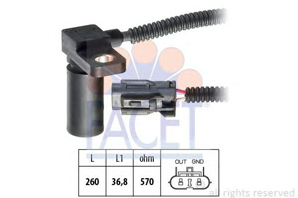 Senzor turatie cutie de viteza automata VW POLO 1,4 98- - Cod intern: W20240326 - LIVRARE DIN STOC in 24 ore!!!