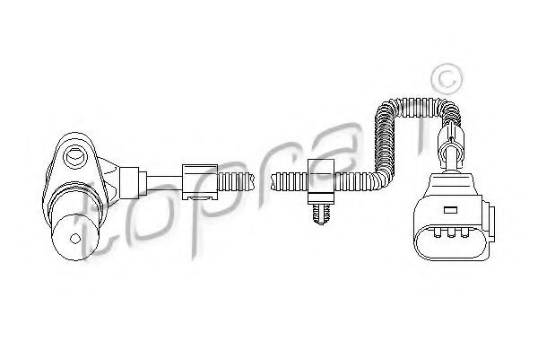 Senzor turatie,management motor AUDI TT Roadster (