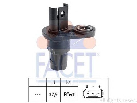 Senzor turatie management motor BMW 5 F10 F18 FACET FA 9.0523