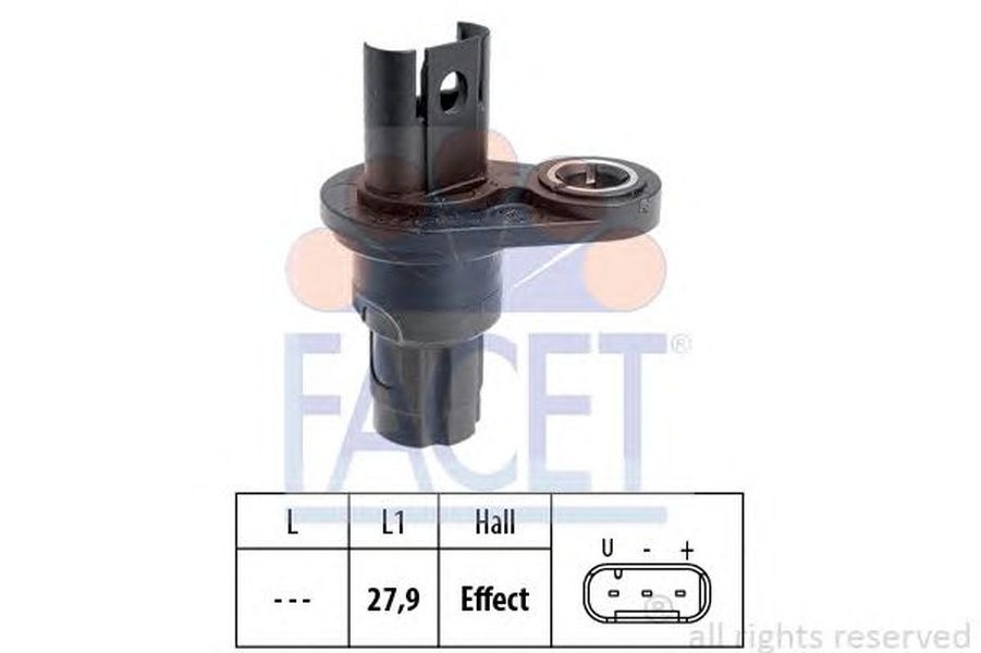 Senzor turatie management motor BMW X5 F15 F85 FACET FA 9.0523