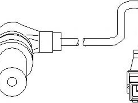 Senzor turatie,management motor Citroen ZX (N2), PEUGEOT 205 Mk II (20A/C) - TOPRAN 721 692