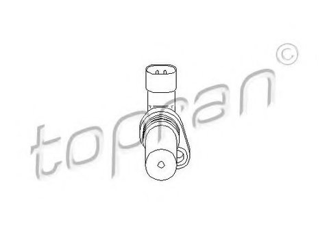 Senzor turatie,management motor OPEL ASTRA J (2009 - 2016) TOPRAN 207 066
