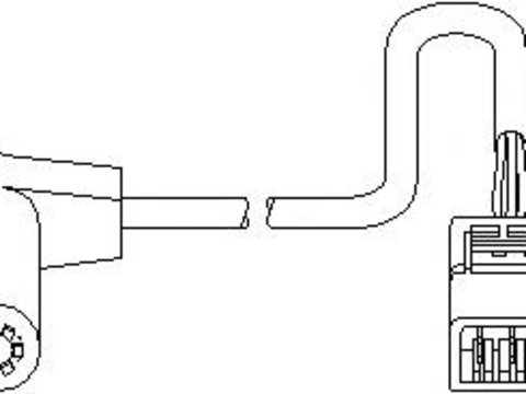 Senzor turatie,management motor PEUGEOT 106 (1A, 1C), Citroen XM (Y3), Citroen XM Estate (Y3) - TOPRAN 721 691