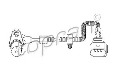 Senzor turatie,management motor VW PASSAT CC (357)