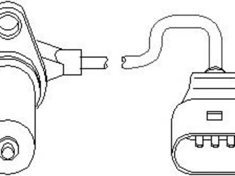 Senzor turatie,management motor VW POLO limuzina (6KV2), SEAT INCA (6K9), AUDI A3 (8L1) - TOPRAN 111 372