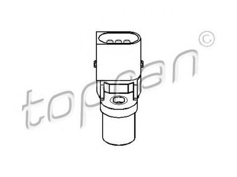 Senzor turatie motor BMW 6 E63 TOPRAN 500987