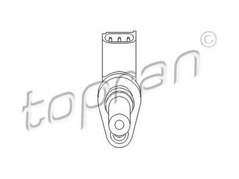 Senzor turatie motor FORD TRANSIT CONNECT P65 P70 P80 TOPRAN 302667