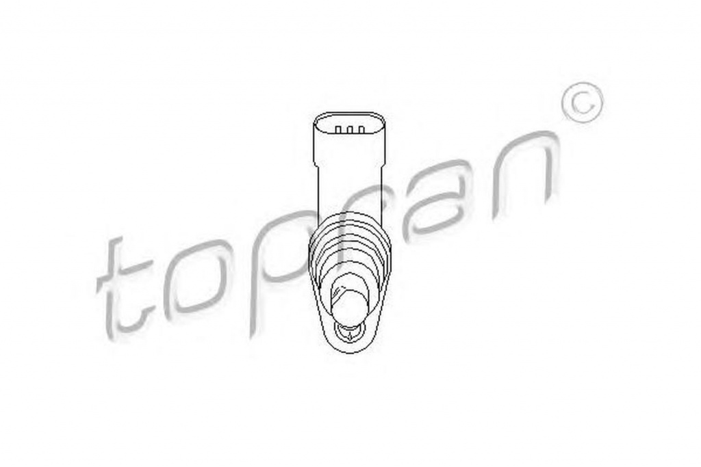 Senzor turatie motor OPEL ASTRA J limuzina TOPRAN 