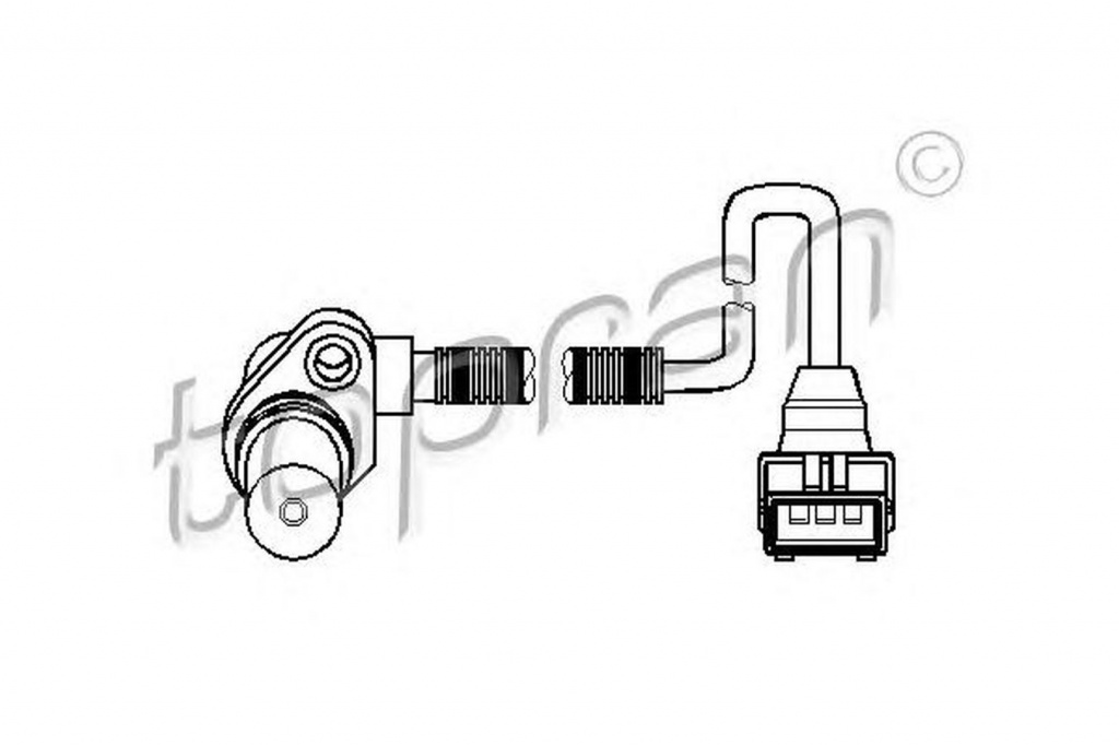 Senzor turatie motor OPEL VECTRA B combi 31 TOPRAN 205893