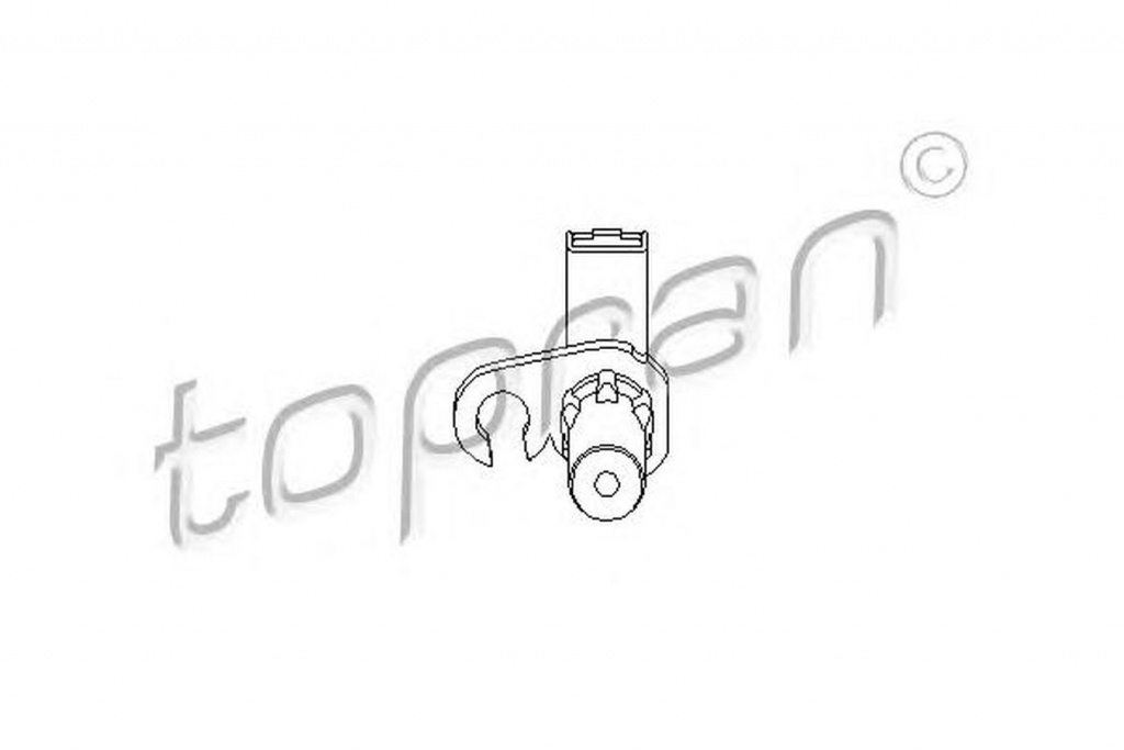 Senzor turatie motor PEUGEOT 307 CC 3B TOPRAN 7216