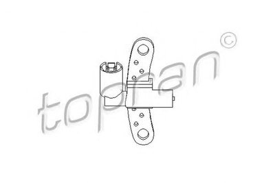 Senzor turatie motor RENAULT CLIO IV TOPRAN 700758