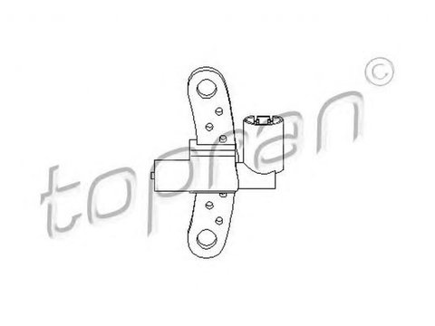Senzor turatie motor RENAULT LAGUNA II BG0 1 TOPRAN 700756